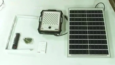 Caméra de surveillance solaire étanche IP67 400W, en aluminium moulé sous pression, sécurité CCTV, projecteur LED